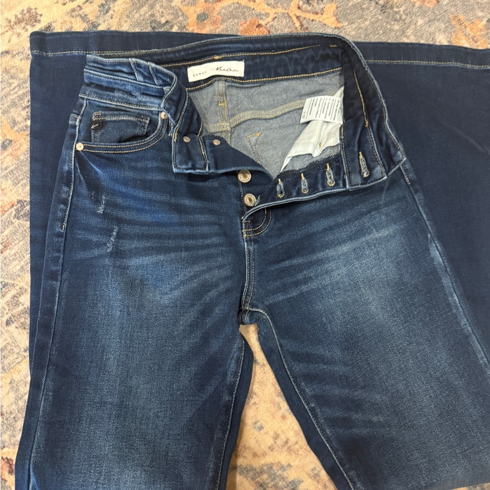 KanCan Dark Wash High Rise Women Jeans